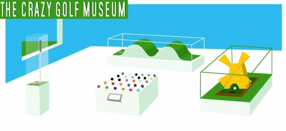 The Crazy Golf Museum is ten years old